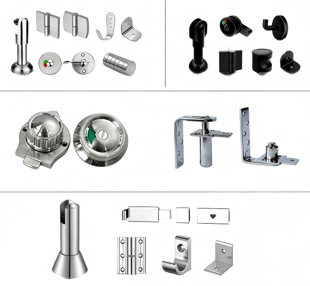 Restroom Partition Hardware